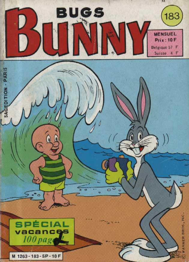 Scan de la Couverture Bugs Bunny n 183